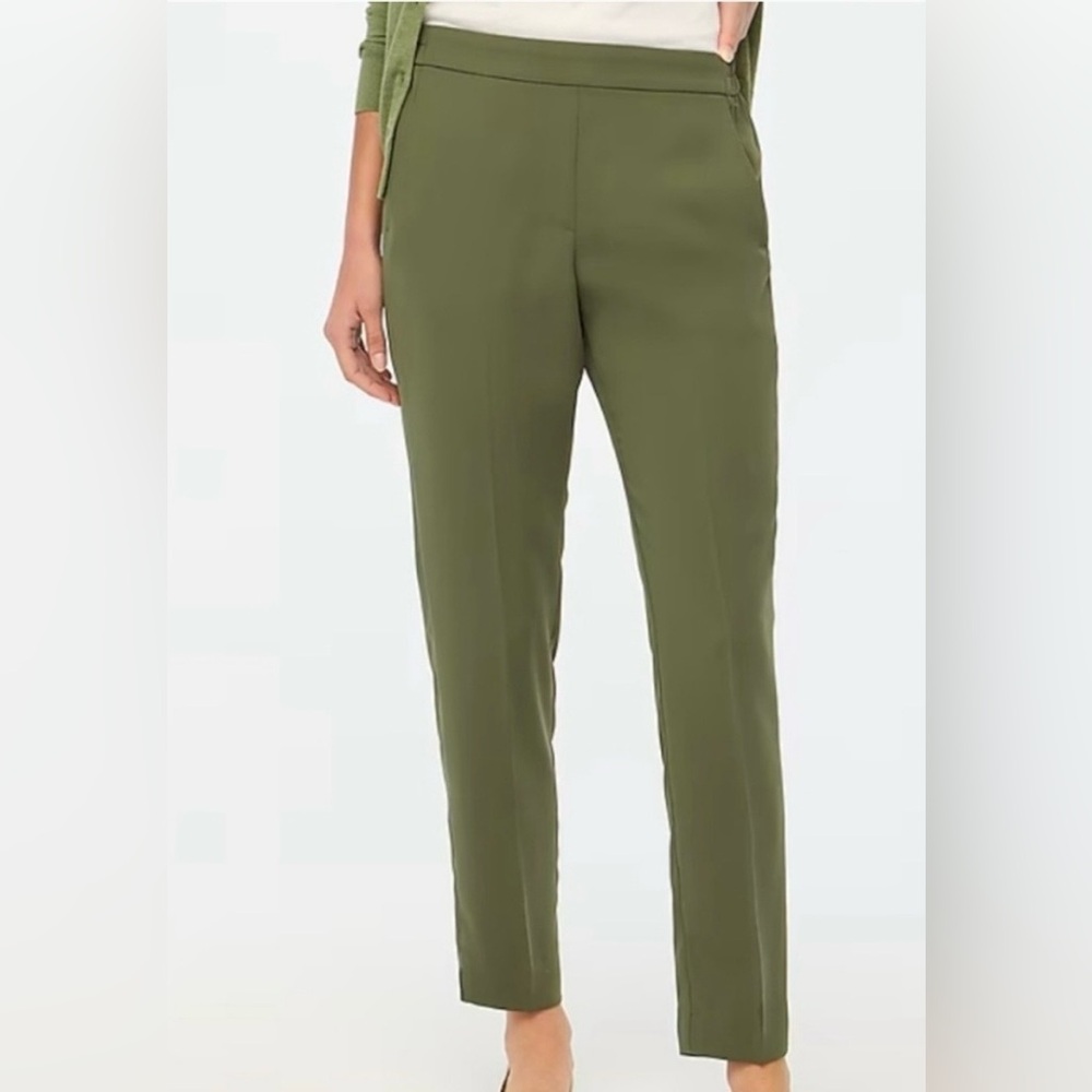 J. Crew Classic Olive Trousers
